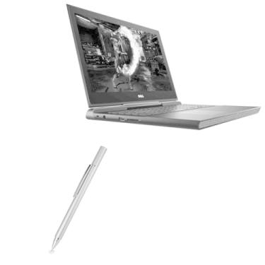 Imagem de BoxWave Caneta Stylus compatível com Dell Inspiron 15 7000 - Caneta Stylus capacitiva FineTouch, caneta Stylus super precisa - prata metálica