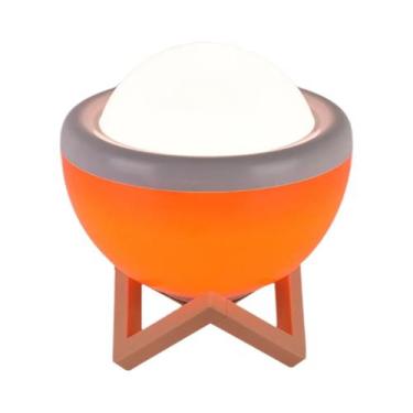 Imagem de Candeeiro De Mesa LED Medieval Tulipa RGB Luz Noturna Criativa Cabecei