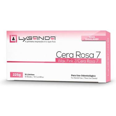Imagem de Cera 7 Rosa C/18 Lâminas - Lysanda