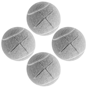Imagem de Bolas De Ténis Pré-Cortadas Para Cadeiras, Coberturas Deslizantes De Feltro Para Chão, Capas Anti-Derrapante e Silenciosas para Pés de Mobília para Casa Reduzir Ruído