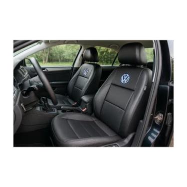 Imagem de jogo de capas protetoras automotiva de couro material sintético para b