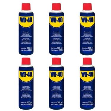 Imagem de Óleo Lubrificante Desengripante Multiuso 300Ml 6Un - Wd-40 - Wd 40