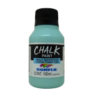 Imagem de Tinta Chalk Paint Corfix 100ml - 23100, 407 - VERDE TIFANI