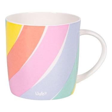 Imagem de Caneca Cerâmica 400Ml - Frases Cores E Amores Com Café