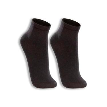 Imagem de Kit/2 Meia Cano Médio Lupo 04576-088 Feminina Basic Algodão T. 34/39, 