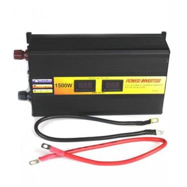 Imagem de Inversor Tensão 1500w 12v Para 220v Veicular Transformador Conversor C
