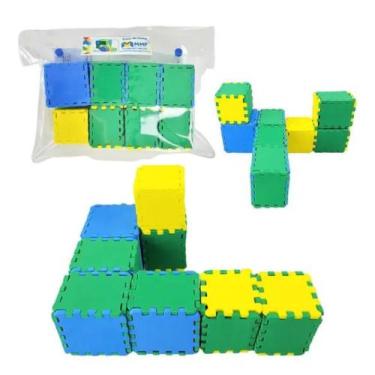 Imagem de Jogo Didático Cubo De Soma (a + b)³ + Manual - MMP