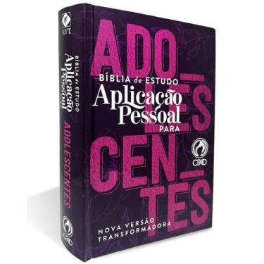 Imagem de Bíblia Aplicação Pessoal Para Adolecentes - Rosa - NVT - CPAD