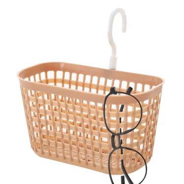 Imagem de Cesta de parede suspensa, organizador de malha respirável com gancho de rotação de 360 graus, bandeja de cesta de frutas de design multifuncional, bandeja de cesta de frutas, suprimentos para casa