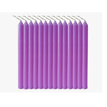 Imagem de Vela Violeta Palito Comum C/ 50 Velas