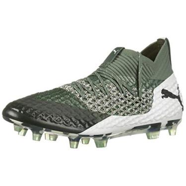 Imagem de PUMA Sapato de futebol masculino Future 2.1 Netfit Firme Artificial Ground, Laurelwreathwhiteblack, 11