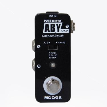 Imagem de Mooer Micro ABY Chave AB Y True Bypass Jack 1/4 9V