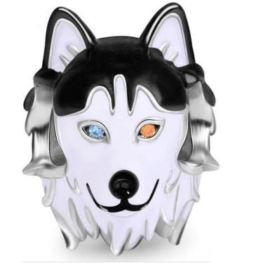 Imagem de Berloque Separador Cachorro Husky Siberiano