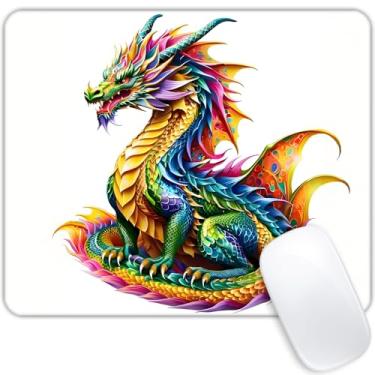 Imagem de Advanced Dragon Mouse pad personalizado mousepad base de borracha antiderrapante para computadores, laptop, acessórios de mesa de escritório, mouse pad