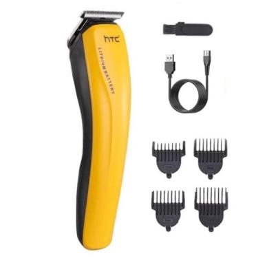 Imagem de Maquina De Cortar Cabelo e Barba Sem Fio Recarregavel USB - HTC