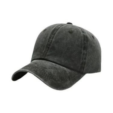 Imagem de Boné de Beisebol Unissex Ajustável - Algodão Lavado, Casual e para Uso