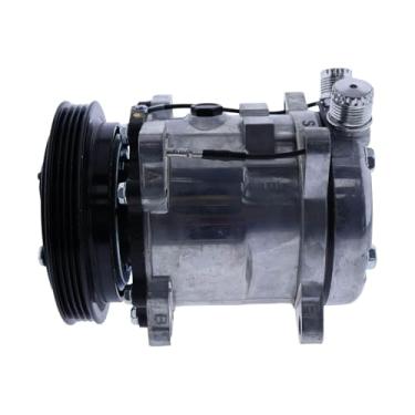Imagem de Yeasliy Compressor A/C SD5H11 84321961 47741862 Compatível com New Holland L225 L221 L228 L223 Case SV280 TR270 SV340 SR210 Loader