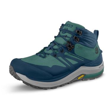 Imagem de Topo Athletic Botas de corrida femininas Trailventure 2 WP confortáveis de 5 mm, tênis atlético para corrida em trilha, Oceano/azul, 35