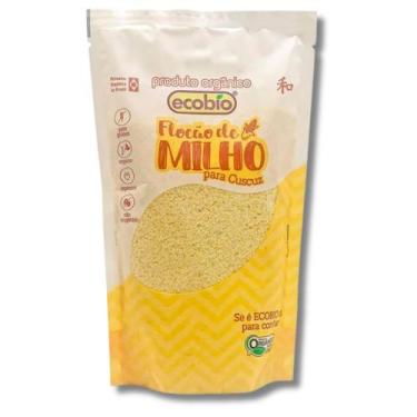 Imagem de Flocão de Milho Orgânico para Cuscuz Ecobio 250g