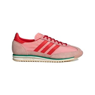 Imagem de adidas Originals SL72 Tênis feminino, Semirrosa brilhante/vermelho/rosa brilhante, 39