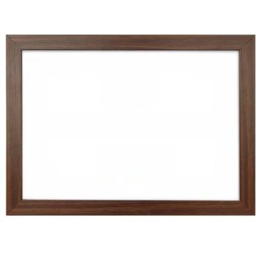 Imagem de Moldura Quadro, Porta Retrato de Parede, 21x30cm, com Vidro(MARROM)
