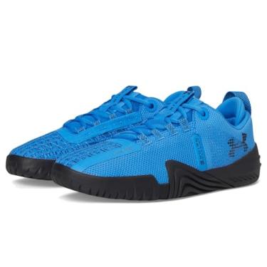 Imagem de Under Armour Tênis masculino Tribase Reign 6, Azul Atlantis/Preto/Preto, 38