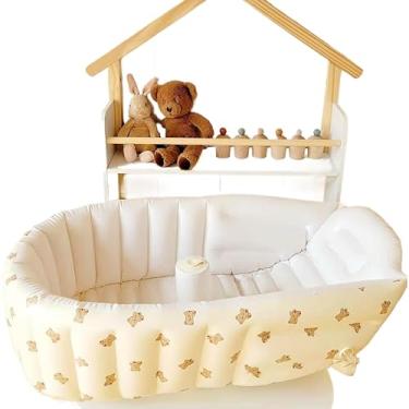 Imagem de Cadeira infantil insuflável automática(Urso,90cm*55cm)