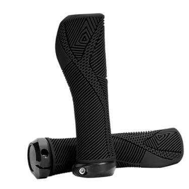 Imagem de UGPLM 2x Manoplas de Bicicleta Manoplas de Bicicleta de de Alto Desempenho Ergonômicas e Confortáveis ​​com Trava Acessórios para, Preto