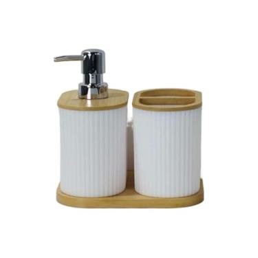 Imagem de Kit Lavabo Luxo - Conjunto Completo Para Pia De Banheiro, Design Refinado E Acabamento ImpecáVel(Kit3 Branco)