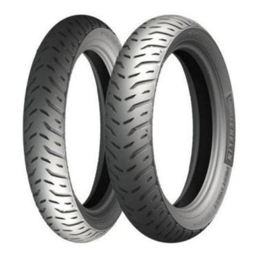 Imagem de Par Pneu Moto Michelin PILOT STREET 2 80/100-18 + 90/90-18 S/Câmara CG