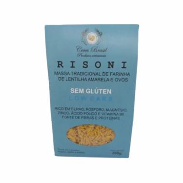 Imagem de Kit 6X: Macarrão Risoni Lentilha Amarela Sem Glúten Ceres 200g
