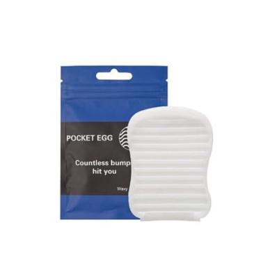 Imagem de Masturbador Egg Pocket Texturizado Brinquedo Sexual com Texturas para Prazer Intenso 7889 (WAVY)