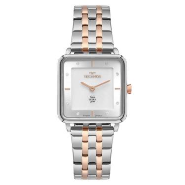 Imagem de Relógio Technos Feminino Slim Bicolor - Gl22an-1k Gl22an-1k
