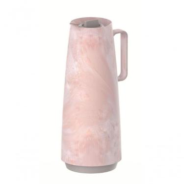 Imagem de Bule Térmico Tramontina Exata Marmorizado Rosa 1 Litro