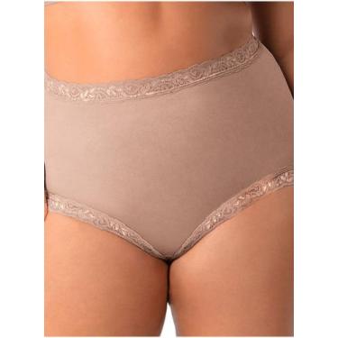 Imagem de Calcinha Clássica Demillus 057330 Safira Microfibra T. P/XG, M, 55, Be