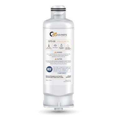 Imagem de Substituição do filtro de água do refrigerador QPD 6B para Samsung DA97-17376B, HAF-QIN – Compatível com Samsung RF23M8070SG/AA, BRF365200AP/AA – Certificação NSF, redução de cloro – (1 pacote)