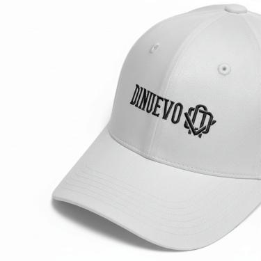 Imagem de Boné DiNuevo Branco Com Logo Bordado Aba Curva-Unissex
