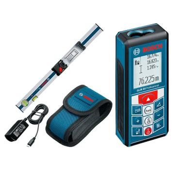 Imagem de Trena a Laser GLM 80 + Régua Inclinação e Bolsa de Proteção - 0601072301000 - BOSCH