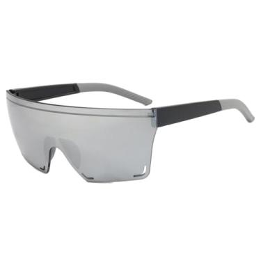 Imagem de Óculos de Sol Esportivos para Ciclismo ao Ar Livre, Estilosos, Sem Armação, Coloridos, Unissex, Arm