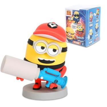 Imagem de Boneco de brinquedo YOLOPARK Meu Malvado Favorito 4 Minion Phil 7,8 cm