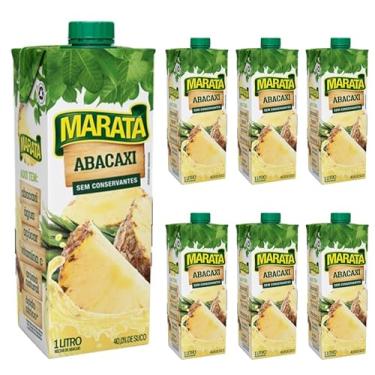 Imagem de Suco Maratá Abacaxi 1L - kit c/ 6 unds