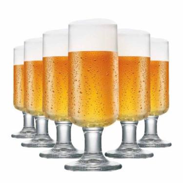 Imagem de Jogo de Taças de Cristal Becks Para Cerveja 380ml 6 Pcs Ruvolo