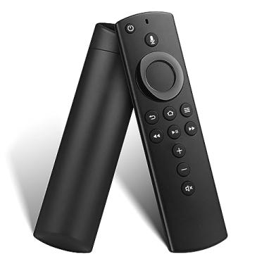 Imagem de Substituição do controle remoto de voz compatível com Fire Smart Stick (2ª geração/Lite), Stick 4K, TV Cube, para algumas Smart TVs Hisense/TCL/3ª geração