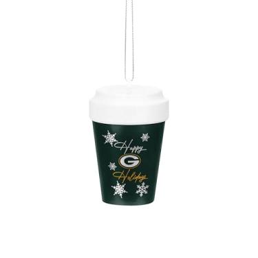 Imagem de Enfeite de Natal NFL FOCO Green Bay Packers xícara de café