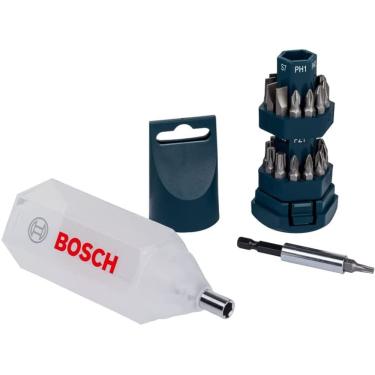 Imagem de Jogo De Pontas Big Bit Bosch 25 Peças 2607017404 Profissional, Resistente E Completo