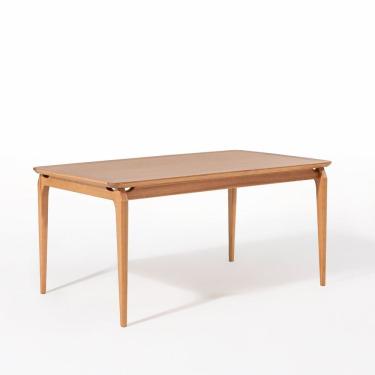 Imagem de Mesa de Jantar 160cm Tampo Laminado Verniz Verona Verniz Mel