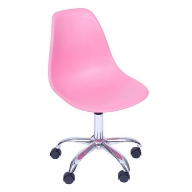 Imagem de Cadeira para Escritorio Eames Eiffel Giratoria - Rosa