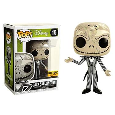 Imagem de Funko POP! Disney - Jack Skellington [Zero Artwork] # 15 - Hot Topic Exclusive!