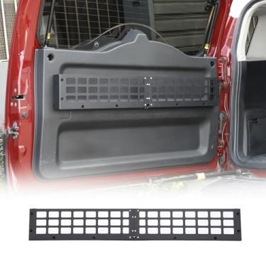 Imagem de Fgtagtal Suporte de porta-malas de carro compatível com Toyota FJ Cruiser 2007-2021 painel traseiro organizador de pendurar na porta traseira suporte de armazenamento interno aumenta o espaço de