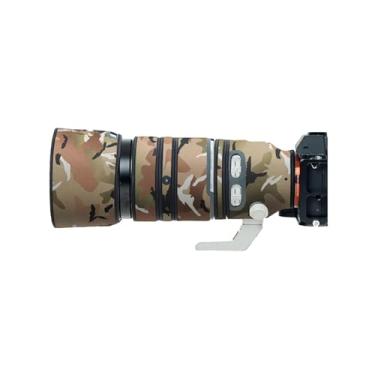 Imagem de Capa de lente para Sony FE 100-400 mm F/4.5-5.6 GM camuflagem capa de proteção de lente de câmera (cor #MC camuflagem - à prova d'água) capa de chuva